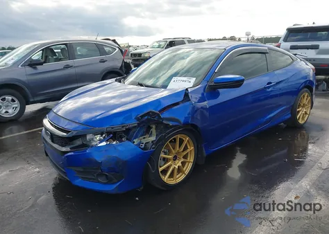 2016 Honda Civic Lx-P из США, поврежденный, VIN 2HGFC4B00GH316866